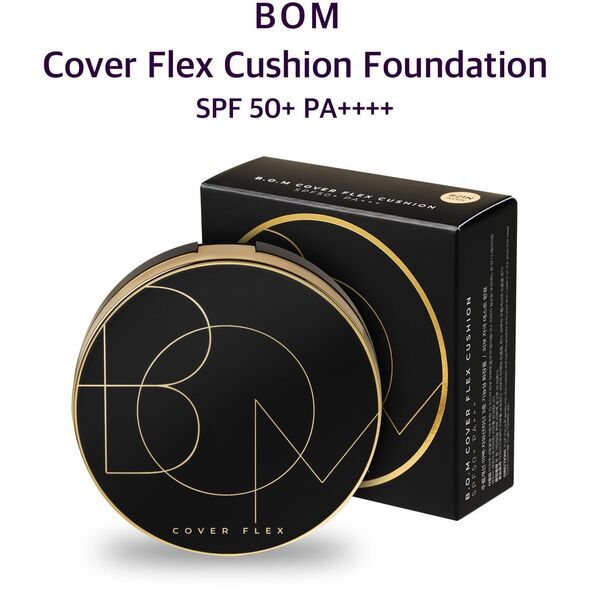 Πούδρα προσώπου BOM COVER FLEX CUSHION 21N IVORY-15g