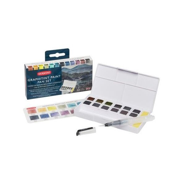 Σετ χρωμάτων Derwent Graphitint Paint Pan