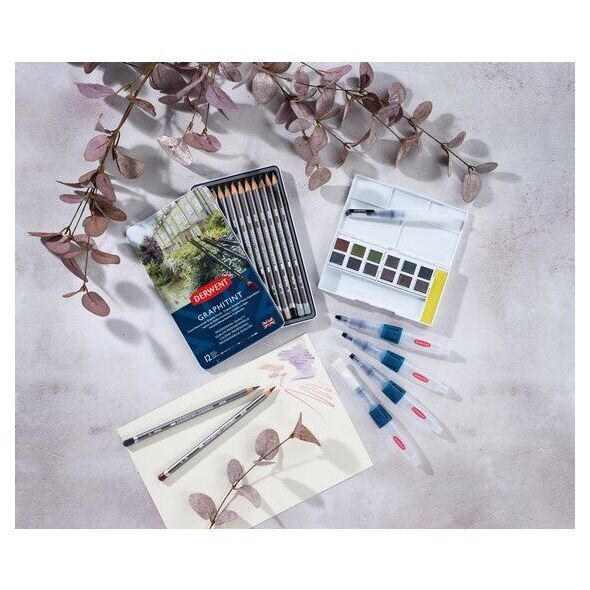 Σετ χρωμάτων Derwent Graphitint Paint Pan