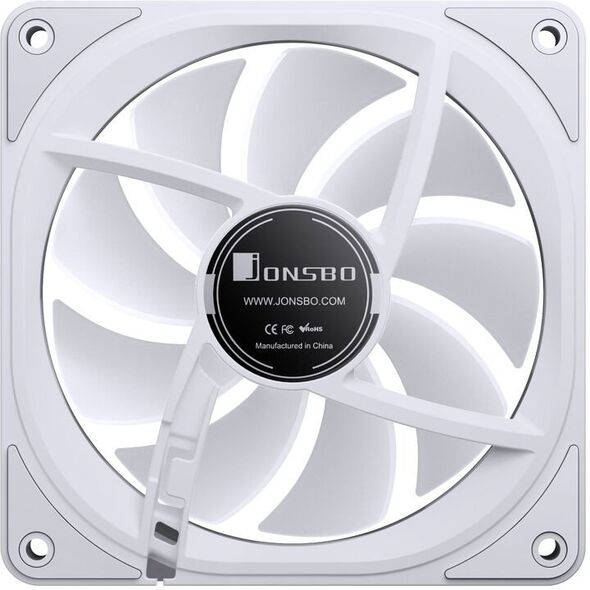Jonsbo FR-606 Λευκό ARGB 5V 3PIN, Ανεμιστήρας 120mm