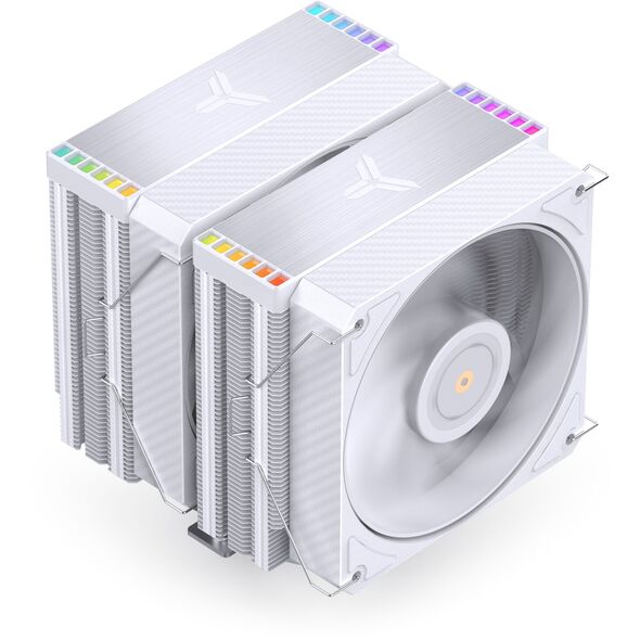 Jonsbo HX6280 Ψύκτρα CPU, PWM, RGB - 130mm, λευκό