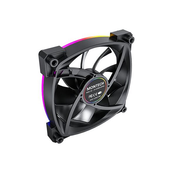 Montech AX120 PWM ARGB ανεμιστήρας - 120mm μαύρο
