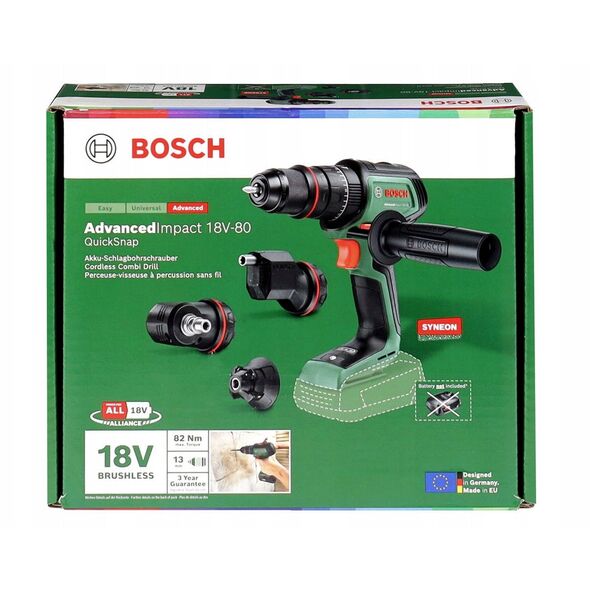 BOSCH AdvancedImpact 18V Επαναφορτιζόμενο Κρουστικό Δράπανο