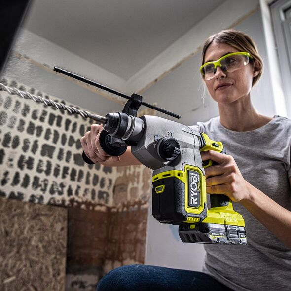 Κρουστικό δράπανο μπαταρίας RYOBI ONE+ HP RSDS18X-0, 18 V, 2.5 J, SDS-plus, χωρίς μπαταρία
