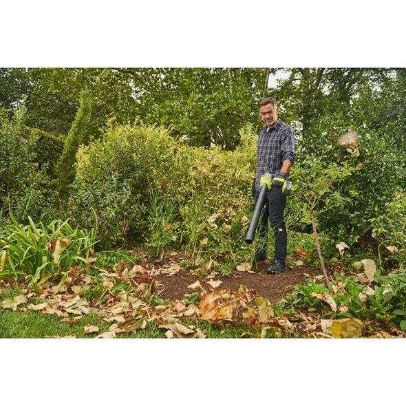 Φυσητήρας φύλλων χωρίς καλώδιο RYOBI ONE+ RY18BLCXA-0, 18 V, 6.51 m3/min, 241 km/h, χωρίς μπαταρία