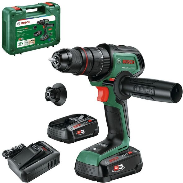 BOSCH Home and Garden AdvancedImpact 18V-80 QuickSnap -Επαναφορτιζόμενο Κρουστικό Δράπανο (06039E2102)