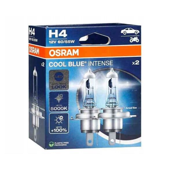 Osram Cool Blue Intense NEXT GEN - Λάμπες Αυτοκινήτου H4