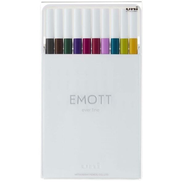 Emott fineliner 10 τεμ. σετ ανάμ. Αρ. 3