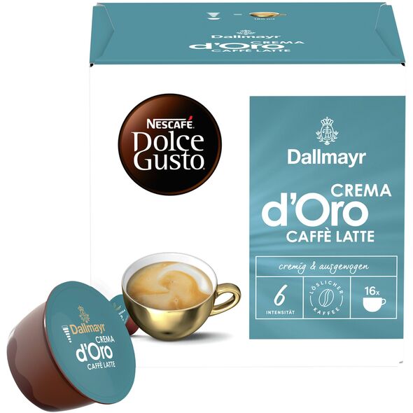 Κάψουλες καφέ Nescafe Dolce Gusto Crema d'Oro Latte | 16 τεμ.