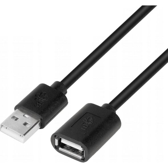 Kabel USB TB Print USB-A - USB-A 1.8 m Czarny (AKTBXPU1PAAW18B)