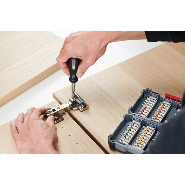 Σετ κατσαβιδιών Bosch Extra Hard, 44 + 1 τεμ