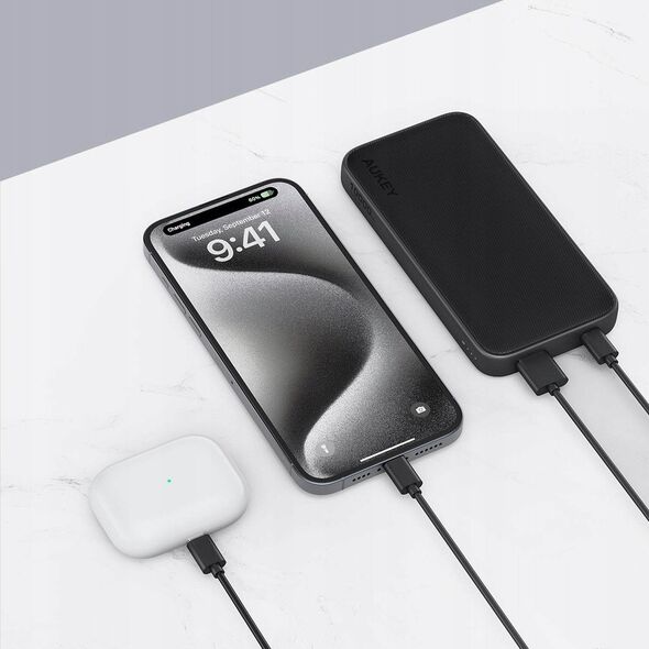 Aukey 10 000 mAh USB-C 15W PB-Y46