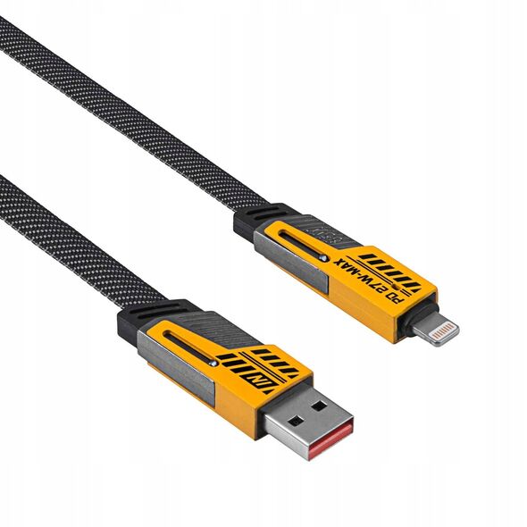 Καλώδιο USB A + USB τύπου C / USB τύπου C + Lightning 1μ AK-USB-57 65W