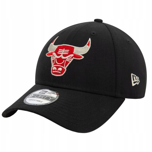 Καπέλο New Era 9FORTY Chicago Bulls Metallic NBA 60580841 Μαύρο OSFM