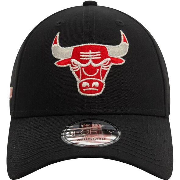 Καπέλο New Era 9FORTY Chicago Bulls Metallic NBA 60580841 Μαύρο OSFM