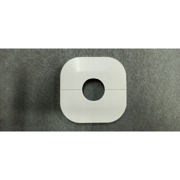 Διαχωρισμένη ροζέτα λευκή FI16 (πλαστικό) 50/50/7 mm