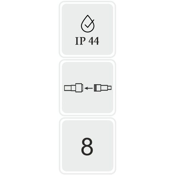 ExtraLink | Λαμπάκια LED | 500L ψυχρό λευκό, μήκ. 3 + 25 μ εσωτ/εξωτ