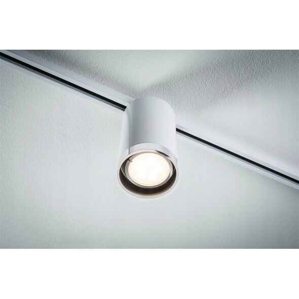Προβολέας για ράγα URail TUBE DIM GU10 max.10W 230V λευκό RAL9003 / μέταλλο