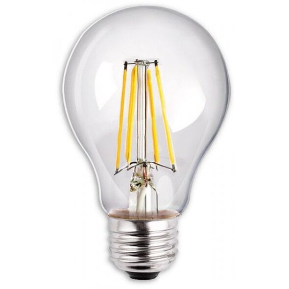 Λάμπα Maxlight Mantra R09131 1x7W E27 2700K 806 lm διαφανής