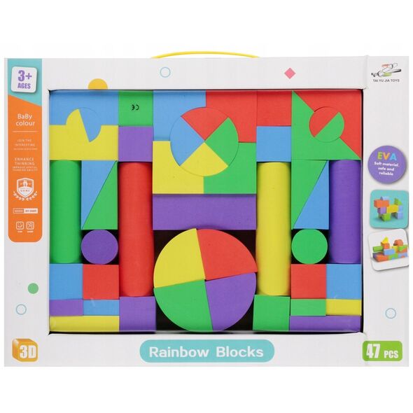 Αφρώδη τουβλάκια 47 κομμάτια Mega Creative 545066