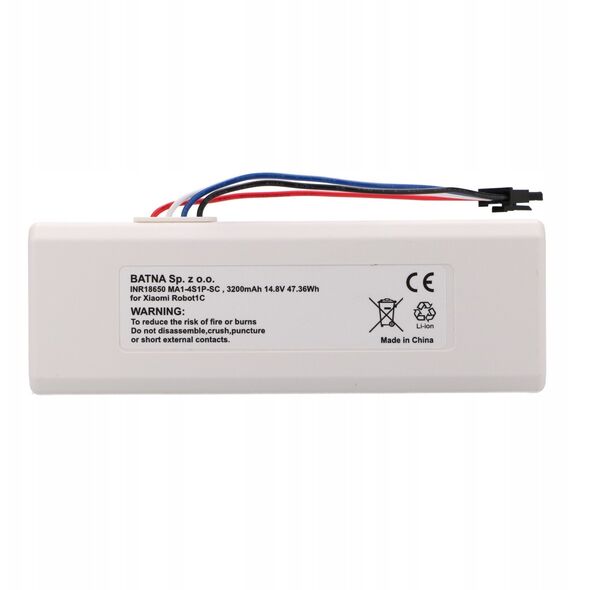 Xiaomi Robot 1C P1904-4S1P-Mm, 3200Mah, 47.36Wh | Μπαταρία Επαναφορτιζόμενη | Stytj01Zhm Mijia 1C P1904-4S1P-Mm (Dreame Mc1808)