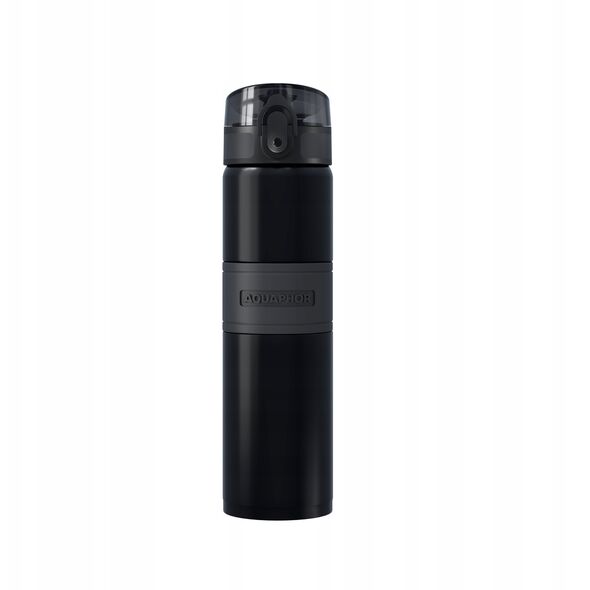 Φιάλη θερμός με φίλτρο Aquaphor CITY COOL 500ML ΜΑΥΡΗ