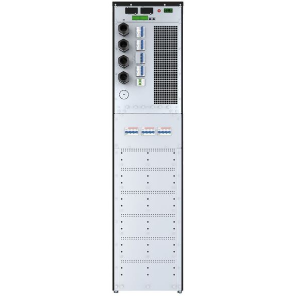 EATON 93T 15kVA εσωτερικές μπαταρίες 1x36x9Ah χειροκίνητη παράκαμψη και προστασία κατά της επιστροφής