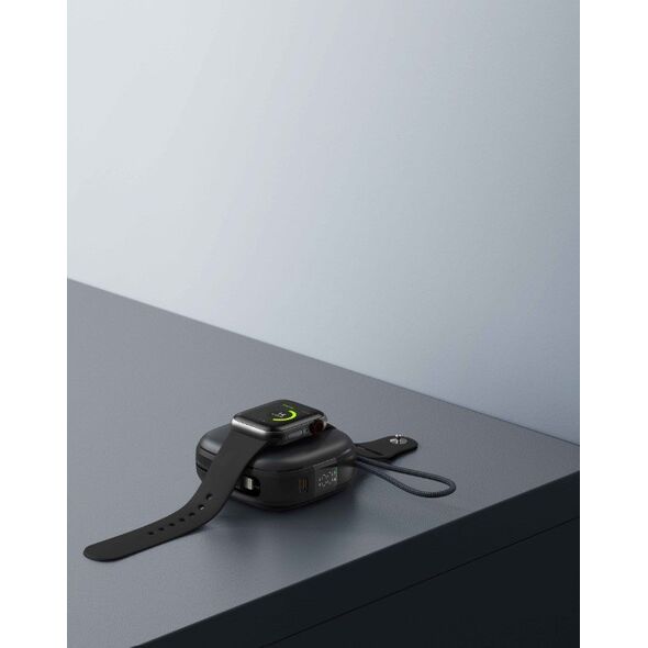 Swissten Power Bank Voltbox MagGO με ενσωματωμένα καλώδια / Magsafe / Apple Watch