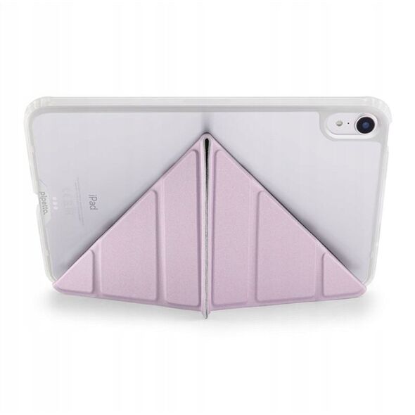 Θήκη Pipetto Origami No1 Original, μεταλλικό μοβ - iPad mini (2024/2021)