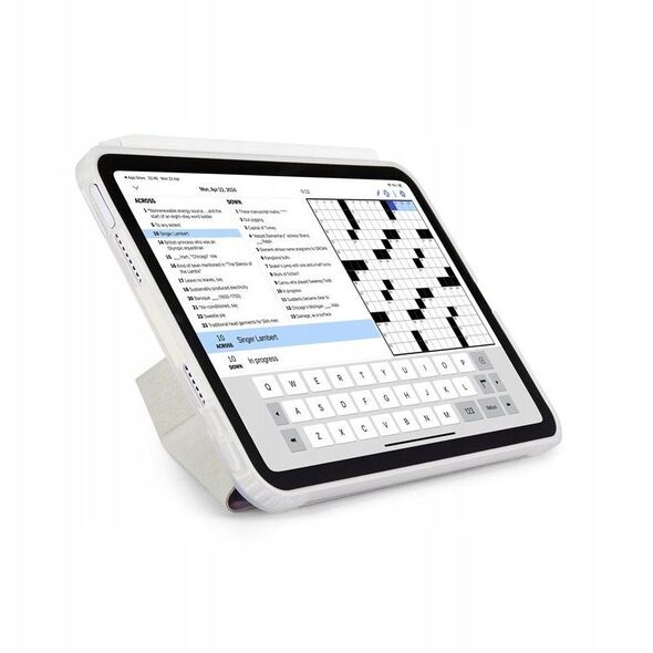 Θήκη Pipetto Origami No1 Original, μεταλλικό μοβ - iPad mini (2024/2021)