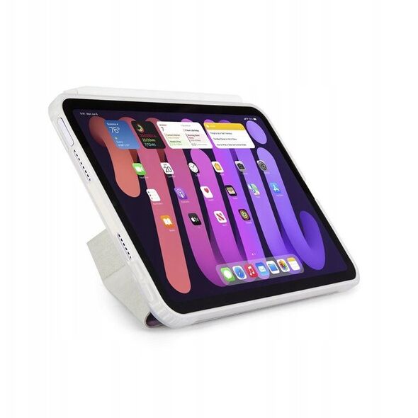 Θήκη Pipetto Origami No1 Original, μεταλλικό μοβ - iPad mini (2024/2021)