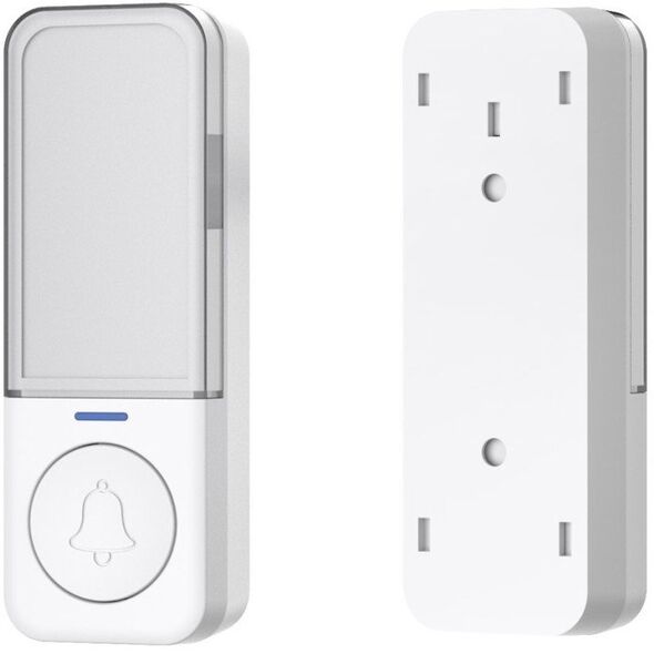 Κουδούνι πόρτας Techly I-BELL-RING05T Λευκό Ασύρματο