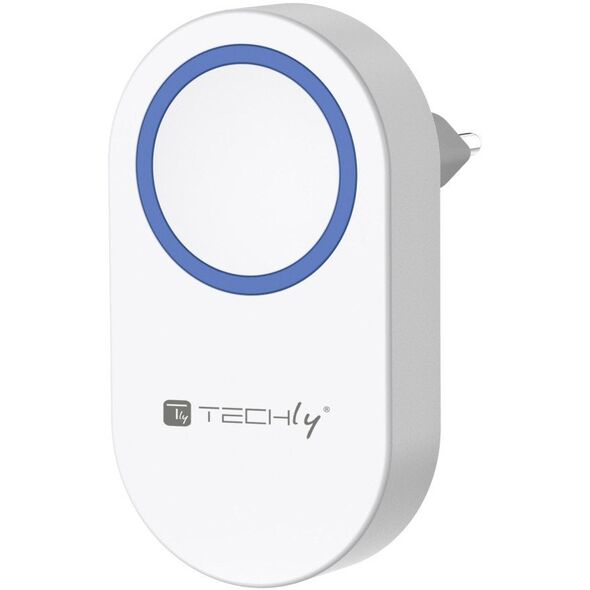 Techly I-BELL-RING05R Κουδούνι πόρτας Λευκό