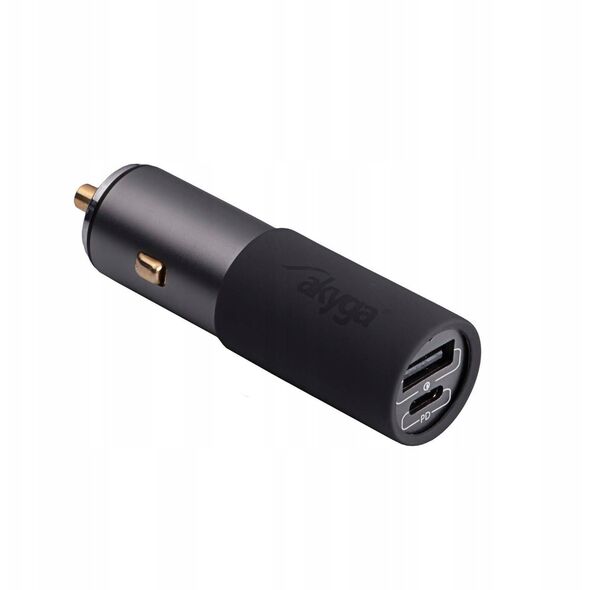 Φορτιστής αυτοκινήτου USB AK-CH-26 USB-A + USB-C PD 5-20V / max. 5A 100W Quick Charge 3.0 GaN