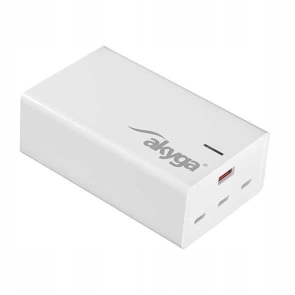 Φορτιστής USB AK-CH-25 USB-A + 3x USB-C PD 5-28V / max. 5A 140W Quick Charge 3.0 GaN