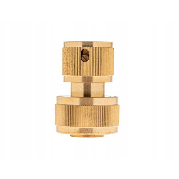 Ταχυσύνδεσμος 3/4" με στοπ BRASS-LINE (10/80)