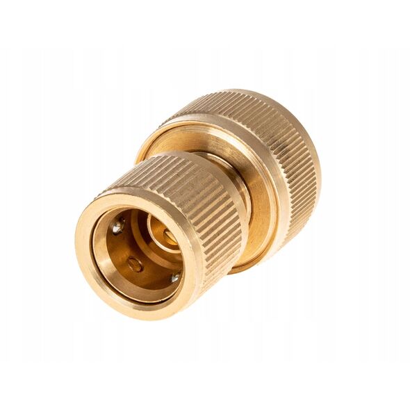 Ταχυσύνδεσμος 3/4" με στοπ BRASS-LINE (10/80)