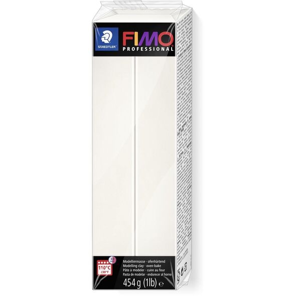 FIMO Μάζα μοντελοποίησης Fimo prof 454g πορσελάνη