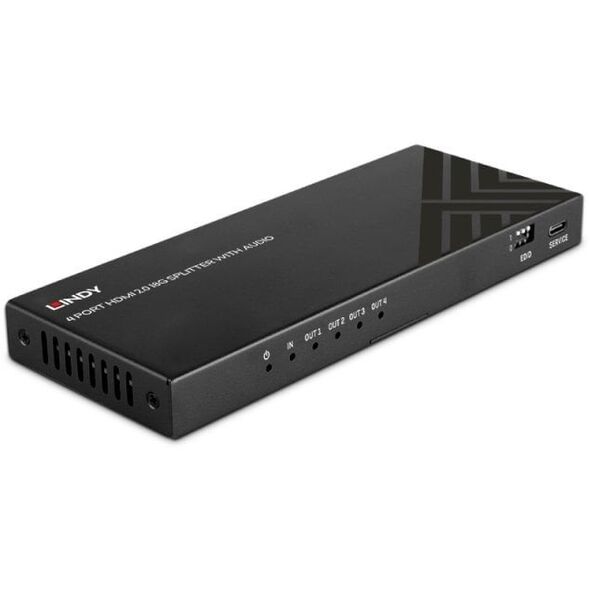 Διανομέας Lindy HDMI 8K60 4-Port Splitter