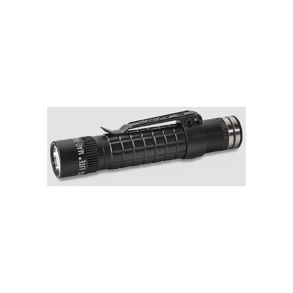 Φακός Maglite Mag-Tac Επαναφορτιζόμενος με απλό στεφάνι μαύρος
