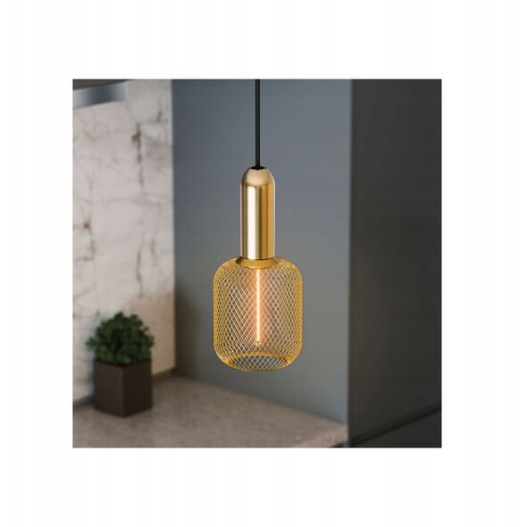 Διακοσμητικός λαμπτήρας LED OSRAM DECO, E27 SQ100GD, 3.5 W, 1800K, 150 lm, NON-DIM, χρυσό χρώμα