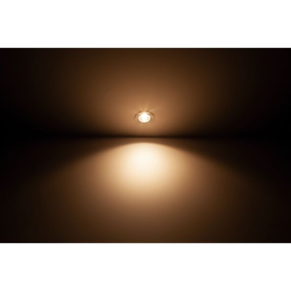 Φωτιστικό LED χωνευτό PHILIPS DIVE, 5 W, IP65/IP20, 2700 K, 350 lm, ρυθμιζόμενο, O8.5 cm