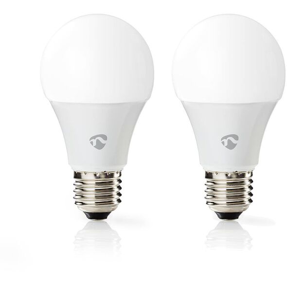 Nedis WIFILC21WTE27, 6 W, 40 W, E27, 470 lm, 25000 h, Μπλε, Πράσινο, Κόκκινο, Θερμό λευκό