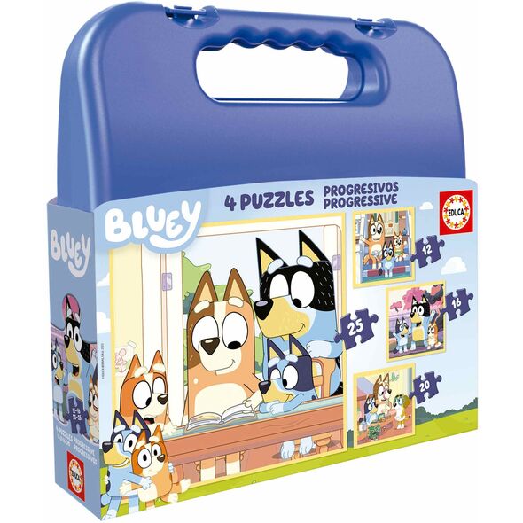 Educa 12-16-20-25 Bluey Suit Case