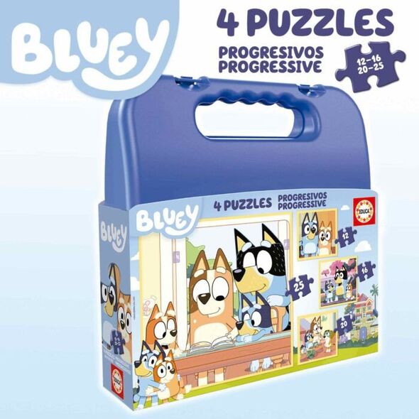 Educa 12-16-20-25 Bluey Suit Case
