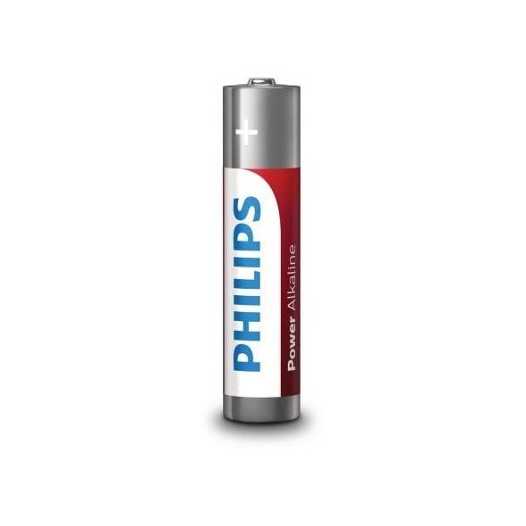 1x16 Philips Power Αλκαλικές Μπαταρίες AAA Πακέτο Πλεονεκτήματος