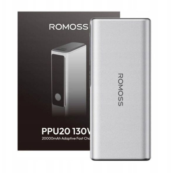 Powerbank Romoss PPU10 10000mAh 130W (ασημί)