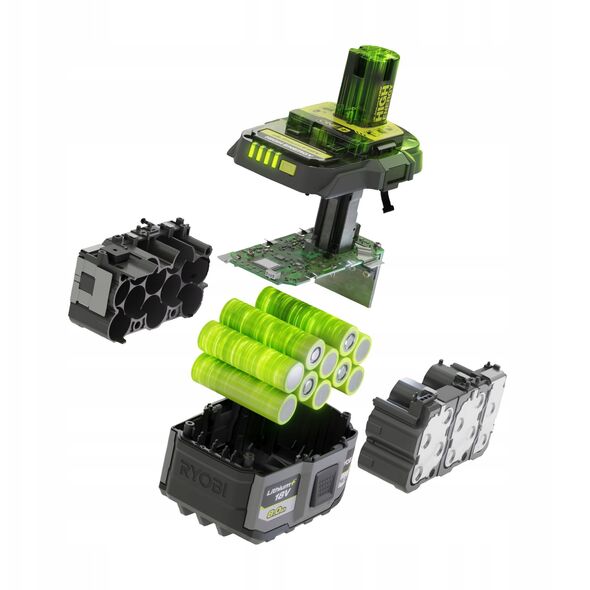 Μπαταρία RYOBI ONE+ RB1880T, 18 V 8.0 Ah Li-Ion