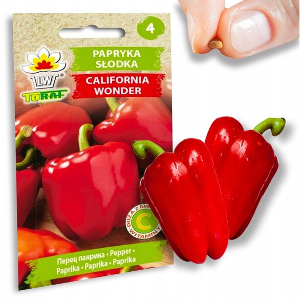 TORAF ΠΙΠΕΡΙΑ CALIFORNIA WONDER CAPSICUM ANNUUM L. [0,5 G]