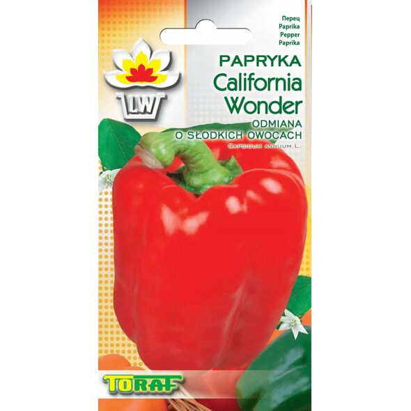 TORAF ΠΙΠΕΡΙΑ CALIFORNIA WONDER CAPSICUM ANNUUM L. [0,5 G]